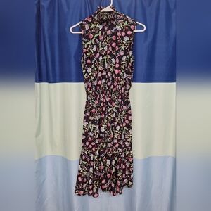Floral Mock Neck Dress, Nanette Lepore